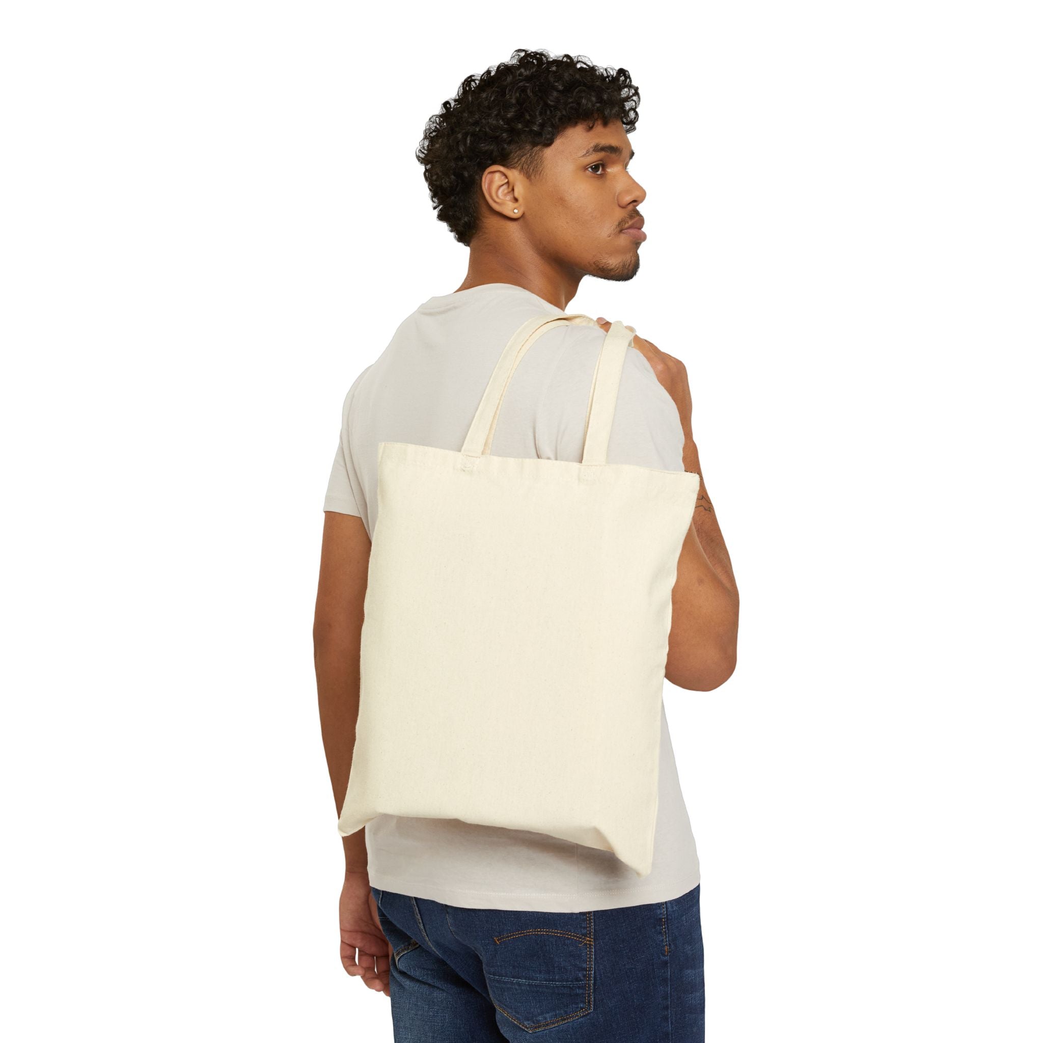 Wolf Sunset Illustration Tote | Traditional Tattoo-Inspired, Flash-Style