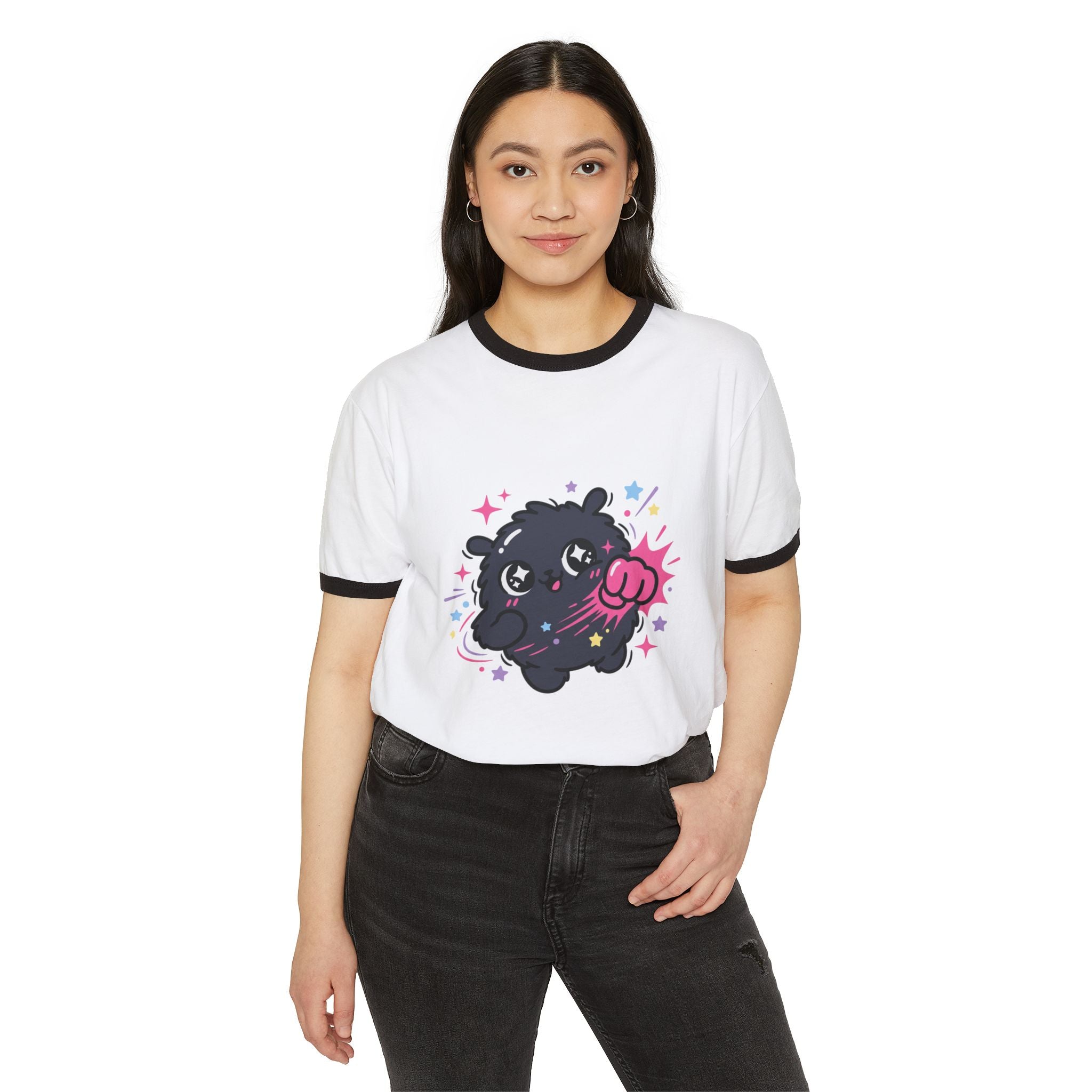 Unisex Cotton Ringer T-Shirt