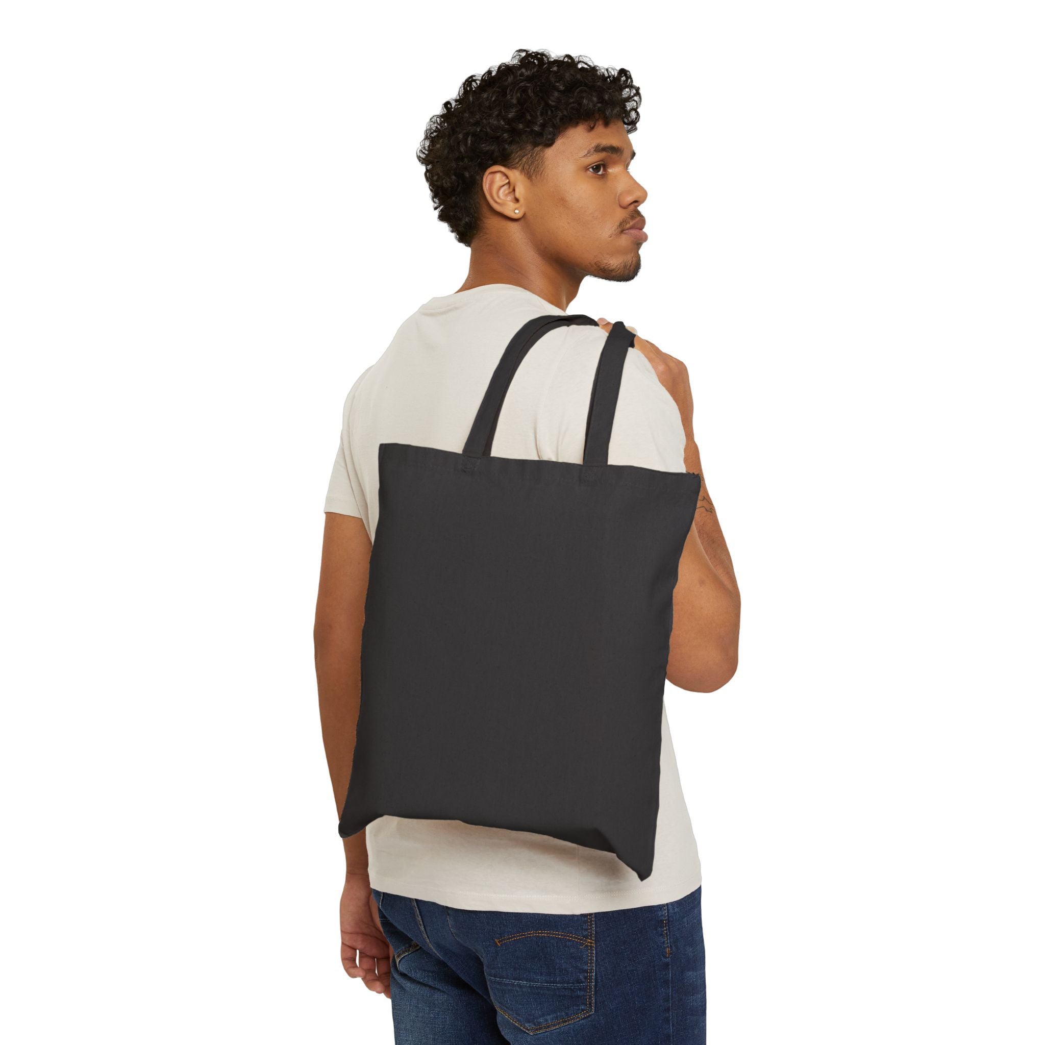 Wolf Sunset Illustration Tote | Traditional Tattoo-Inspired, Flash-Style